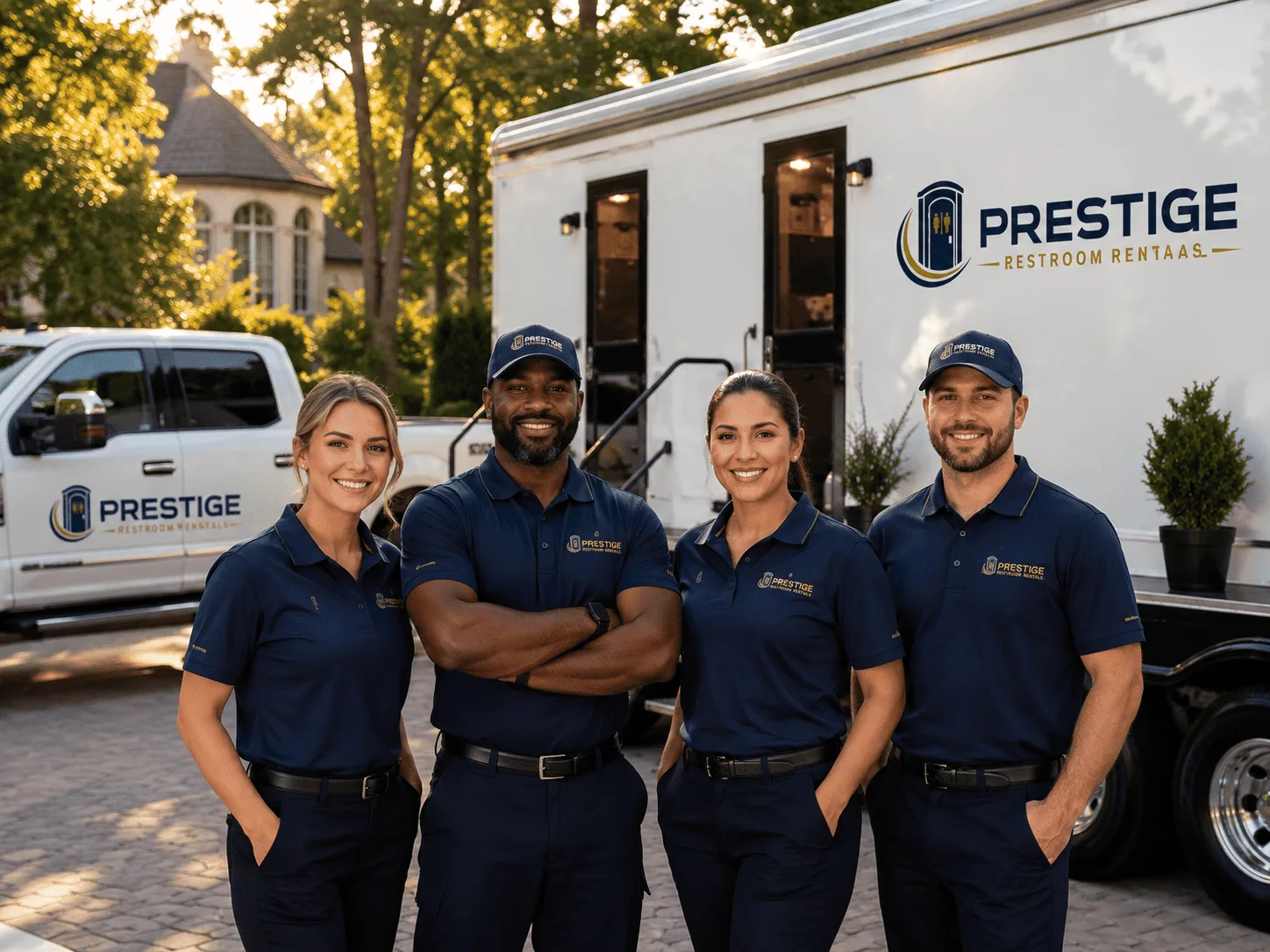 Trusted Luxury Portable Restrooms company in Harmon, IL